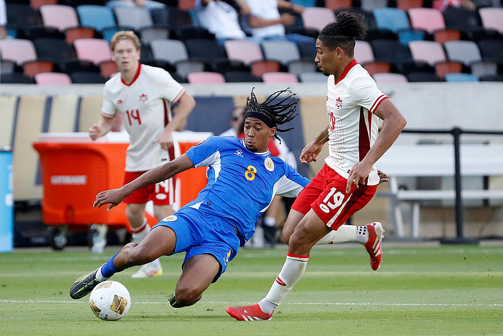 Concacaf Gold Cup 2025 group B match Canada vs Curacao in Texas_Livano Comenencia