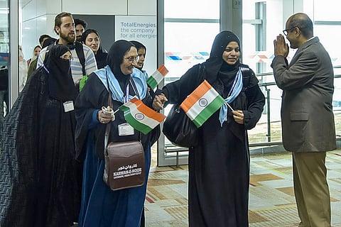 Stranded Indians return from Iran
