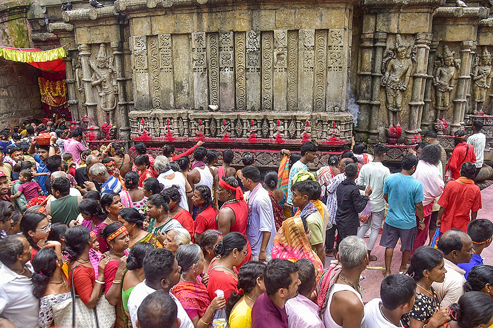 Eve of Ambubachi Mela festival in Guwahati