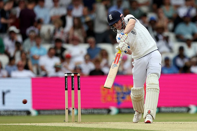 India vs England Headingley Test cricket day 3 photos: Harry Brook