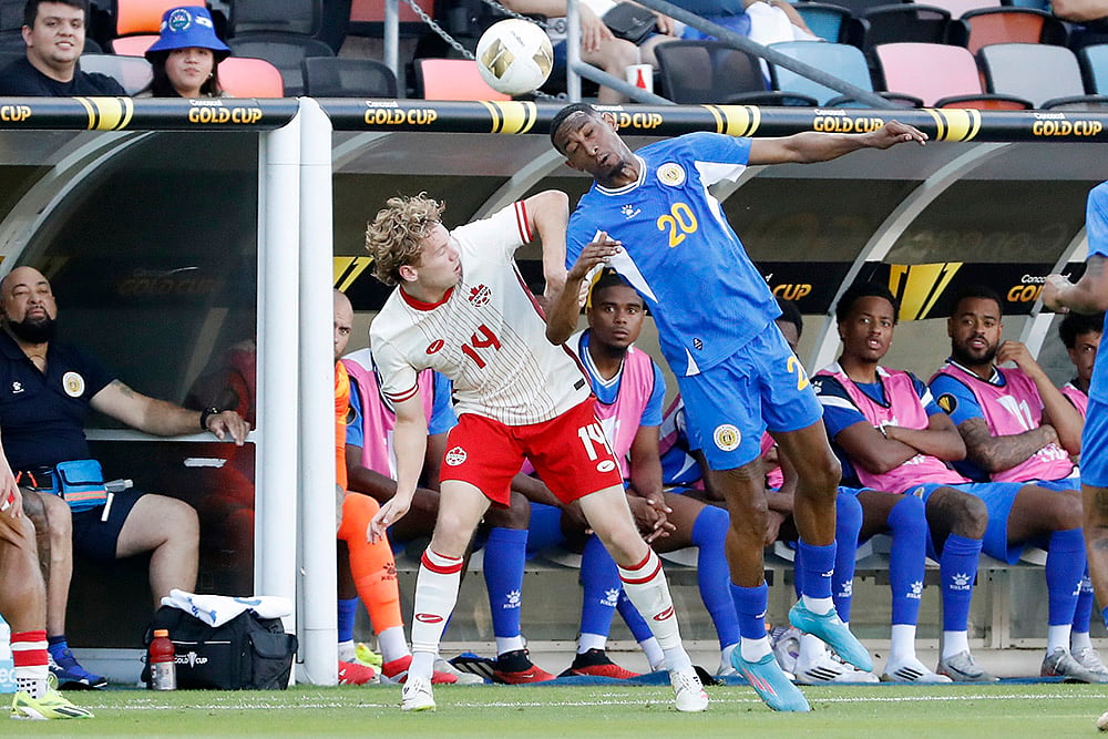 Concacaf Gold Cup 2025 group B match Canada vs Curacao in Texas_Joshua Brenet