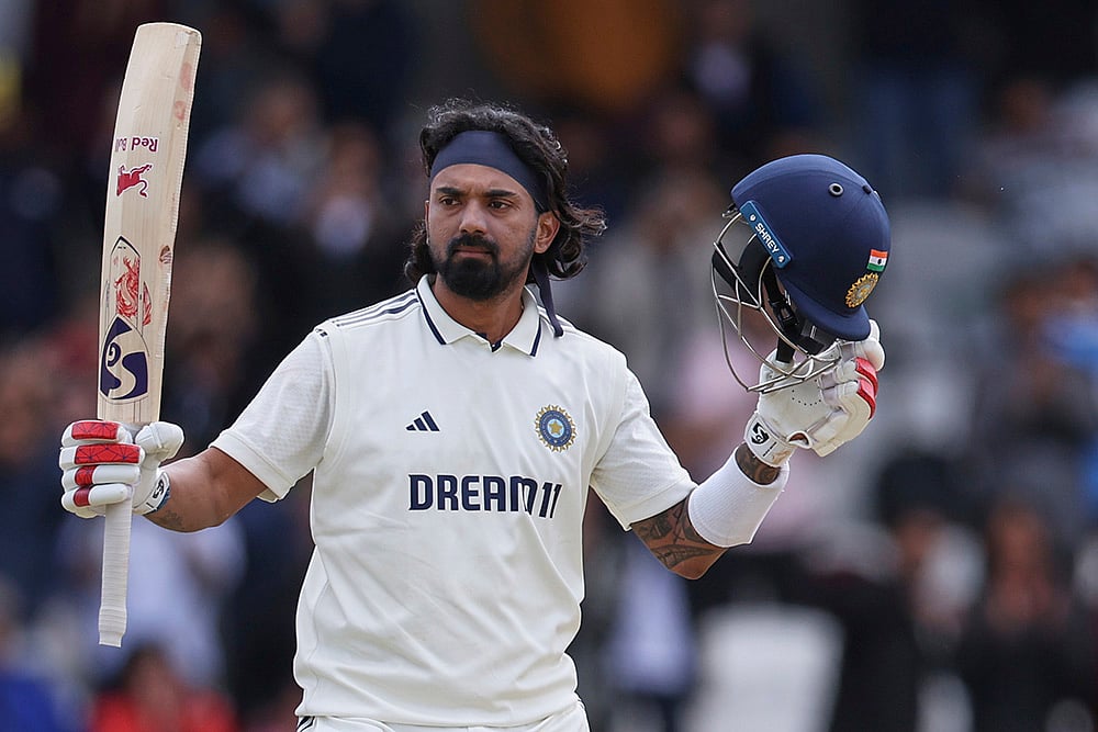India vs England cricket Test series 1st Test day 4 at Headingley, Leeds: KL Rahul scores century 