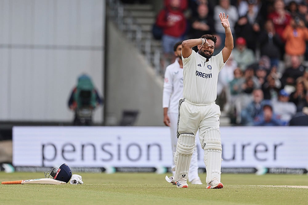 India vs England cricket Test series 1st Test day 4 at Headingley, Leeds: Rishabh Pant century