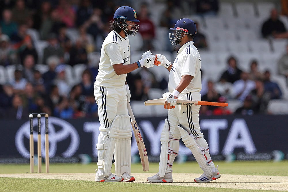 India vs England cricket Test series 1st Test day 4 at Headingley, Leeds: KL Rahul