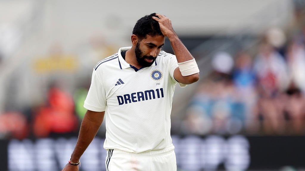 AP/Scott Heppell : India Vs England 1st Test: Jasprit Bumrah in action