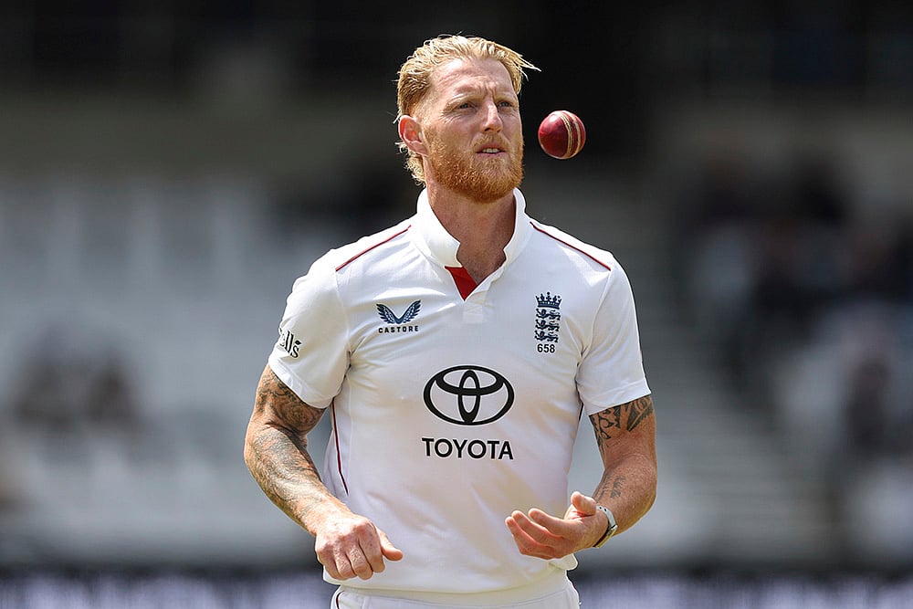 India vs England cricket Test series 1st Test day 4 at Headingley, Leeds: Ben Stokes