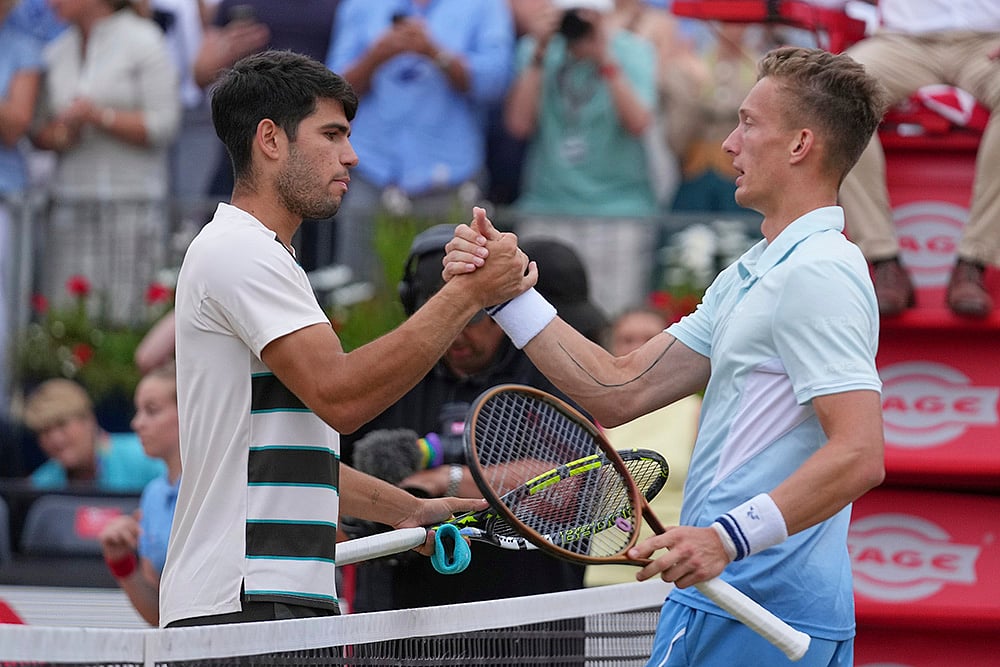 ATP Queens Club Tennis Championships Final Carlos Alcaraz vs Jiri Lehecka_4