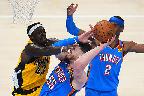 NBA Basketball Championship: Oklahoma City Thunder vs Indiana Pacers