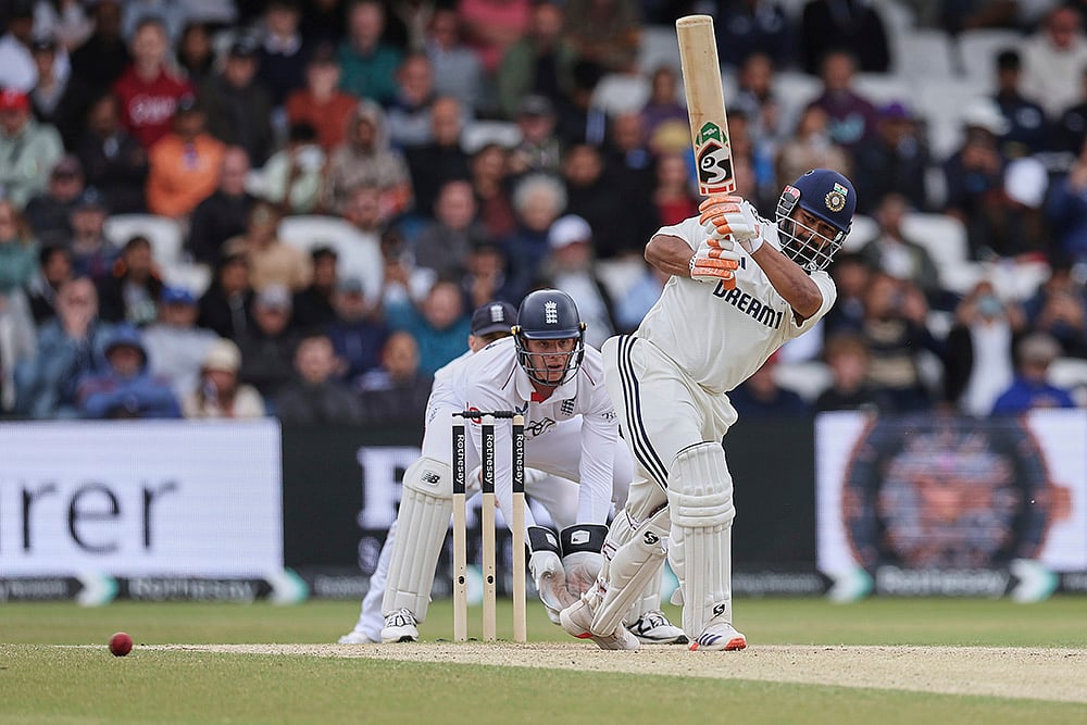 India vs England cricket Test series 1st Test day 4 at Headingley, Leeds: Rishabh Pant