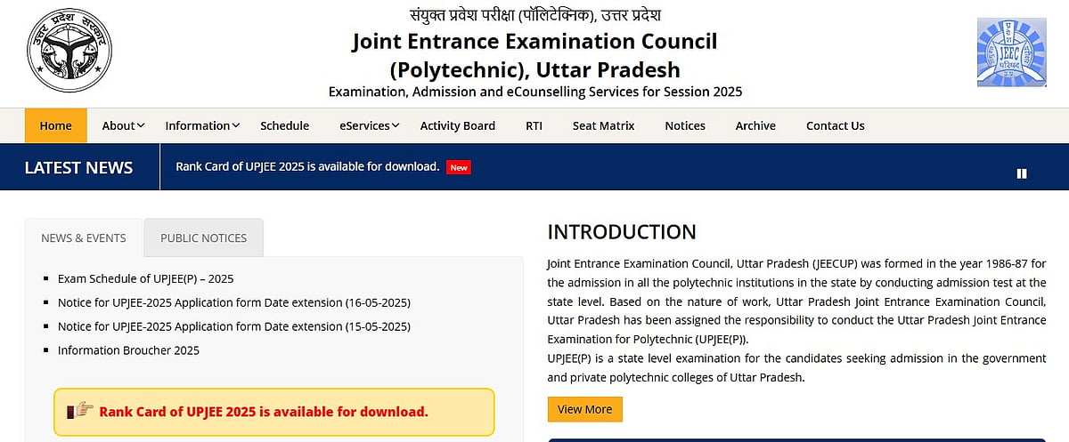 JEECUP Polytechnic Result 2025 Declared: Here's How to Check Scorecard, Cutoff, and Counselling Details