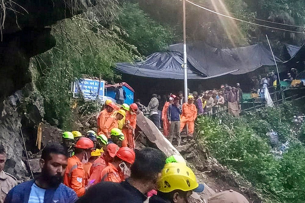 Landslide in Uttarkashi