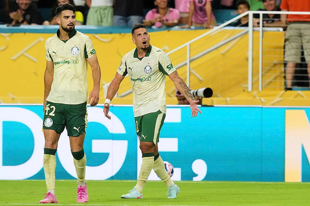 Fifa Club world cup 2025 Group A match Inter miami vs Palmeiras in Florida_Paulinho 