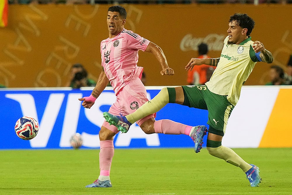 Fifa Club world cup 2025 Group A match Inter miami vs Palmeiras in Florida_Paulinho 