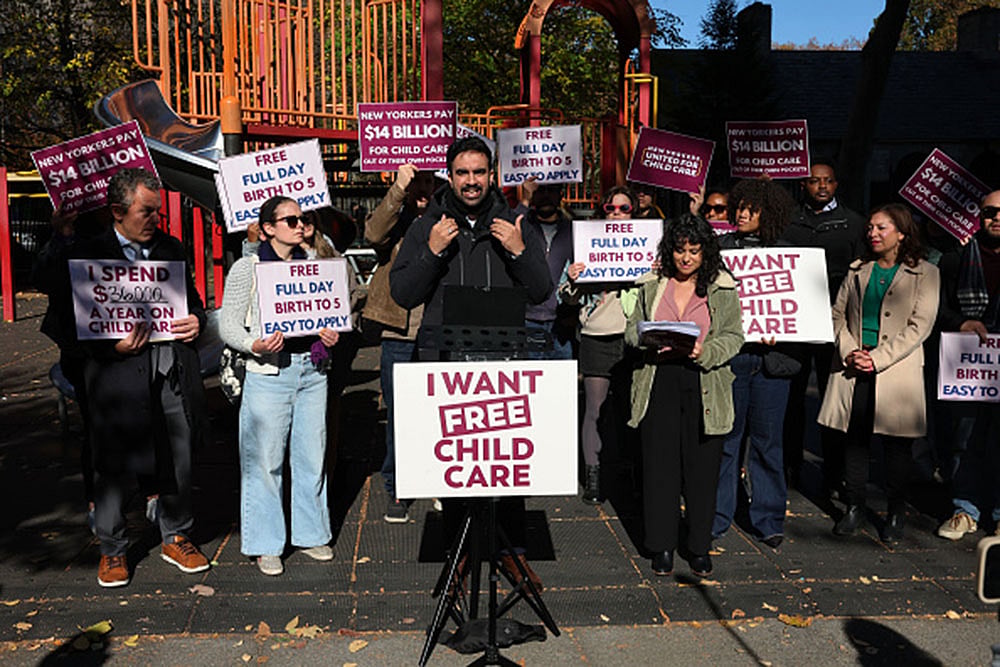 | Photo: Michael M. Santiago/Getty Images : Assemblymember Zohran Mamdani