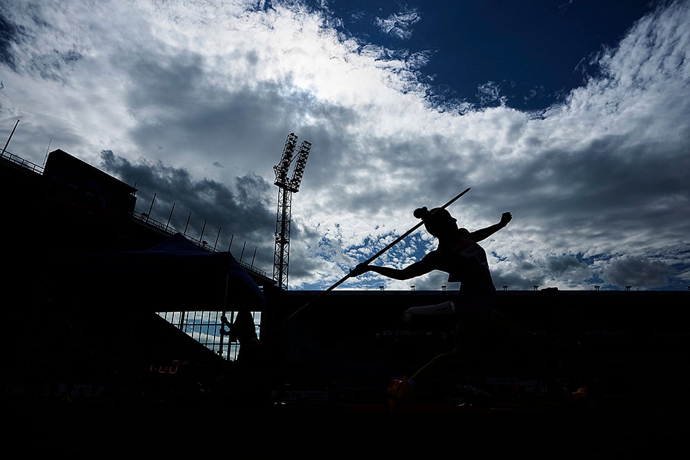Ostrava Golden Spike athletics meet 2025_women javelin throw; Adriana Vilagos