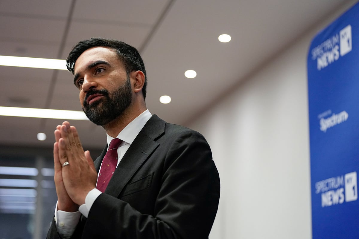 AP : The speech highlighted Mamdani’s key campaign promises: free buses, universal childcare, and a freeze on rising rents.