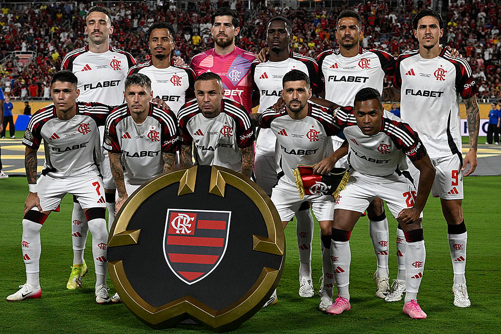 FIFA Club World Cup 2025 Group D match Los Angeles FC vs Flamengo: Flamengos players 