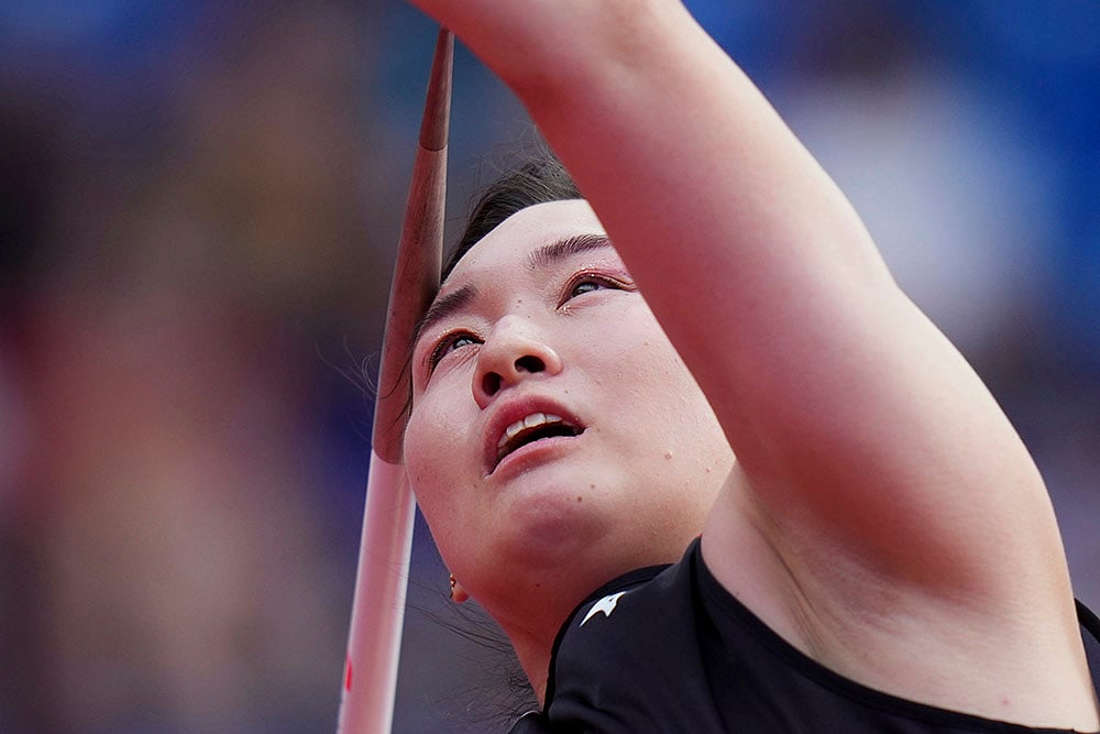 Ostrava Golden Spike athletics meet 2025_women javelin throw; Haruka Kitaguchi