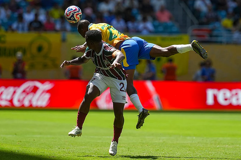 Fifa CWC 2025 Group F match Mamelodi Sundowns vs Fluminense in Florida_Divine Lunga