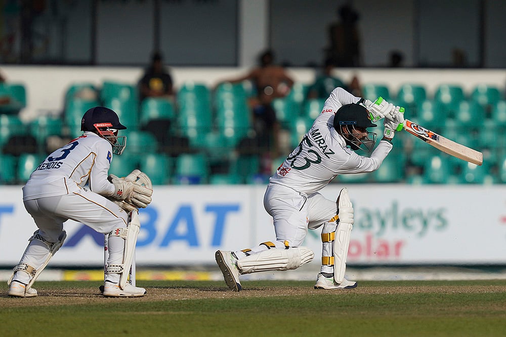 Sri Lanka Vs Bangladesh, 2nd Test Cricket Day 1 in Colombo_Mehidy Hasan Miraz