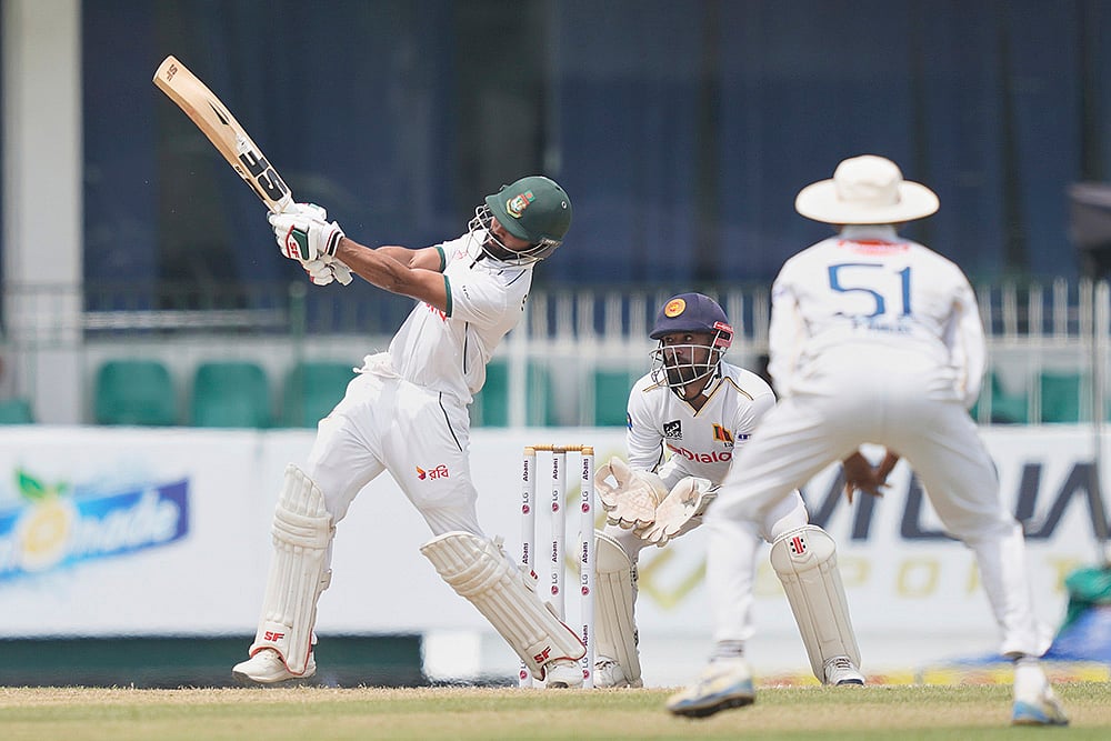 Sri Lanka Vs Bangladesh, 2nd Test Cricket Day 1 in Colombo_Najmul Hossain Shanto