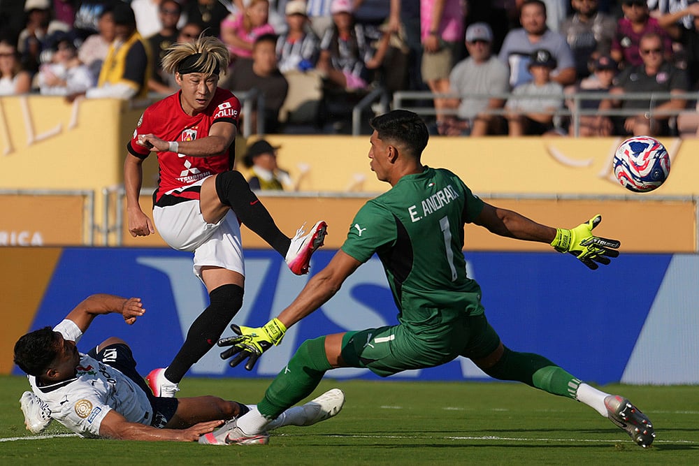 Fifa CWC 2025 Group E match Urawa Red Diamonds vs CF Monterrey in California_Yusuke Matsuo