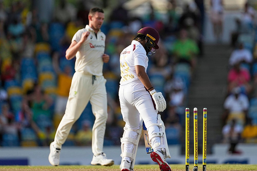 | Photo: AP/Ricardo Mazalan : West Indies Vs Australia, 1st Test Day 1
