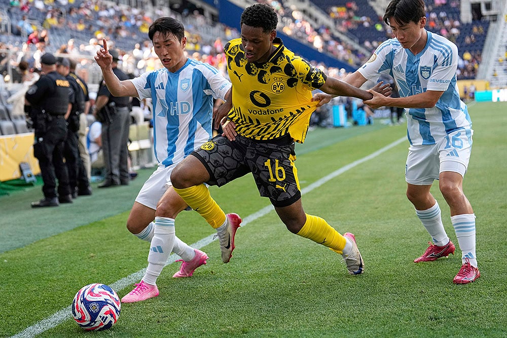 Fifa CWC 2025 Borussia Dortmund vs Ulsan in Cincinnati_ Julien Duranville