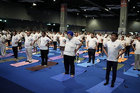 11th International Day Of Yoga session