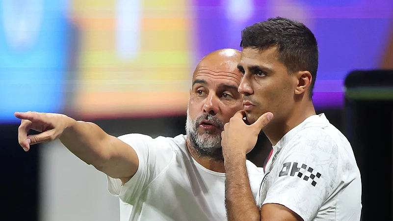 Manchester City Pep Guardiola Rodri