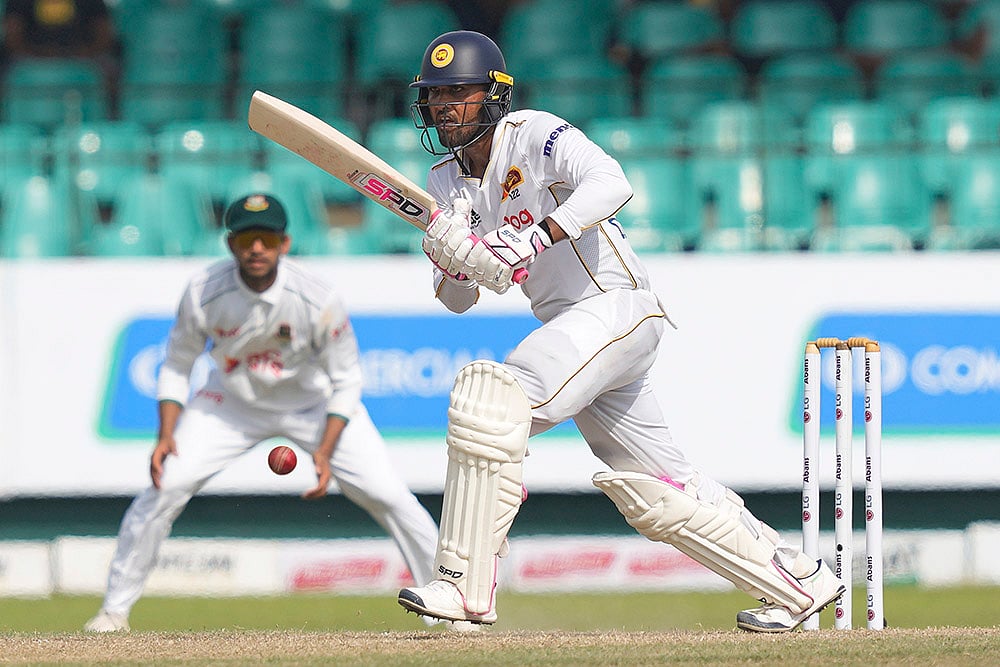 Bangladesh tour of Sri Lanka, SL vs BAN 2nd Test Day 2 in Colombo: Dinesh Chandimal