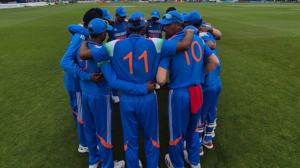 | Photo: X/BCCI : India U19 Vs England U19: Vaibhav Suryavanshi Blitz Powers IND to Six-Wicket Win