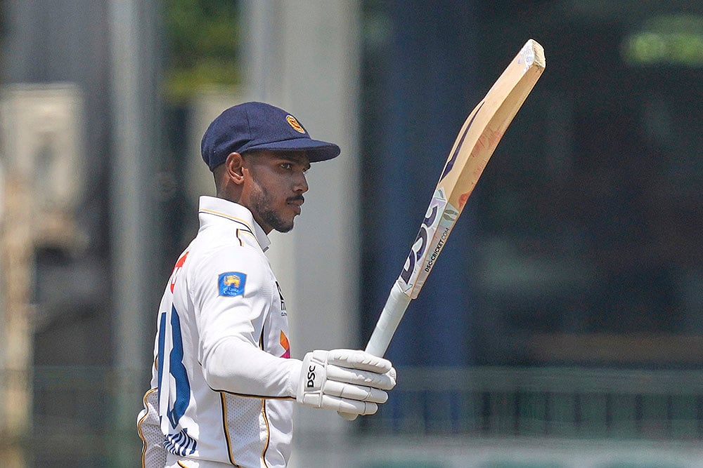 Bangladesh tour of Sri Lanka, SL vs BAN 2nd Test Day 2 in Colombo: Pathum Nissanka