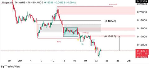 Dogecoin Price Chart