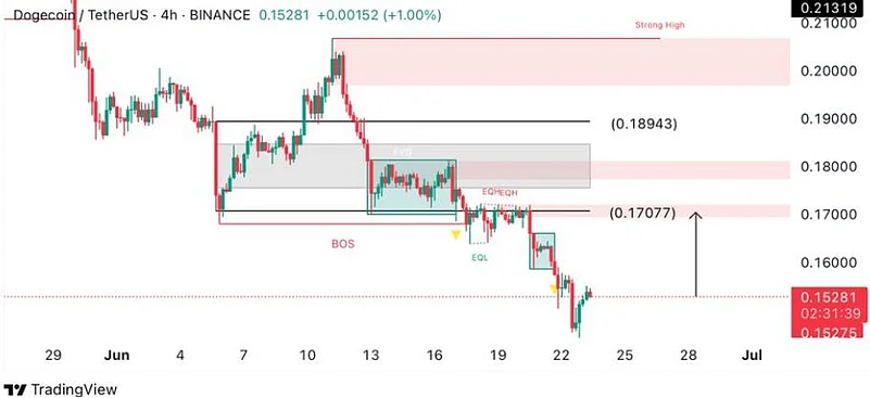Dogecoin Price Chart