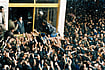 The Hands That Guard The Ayatollah Khamenei Photo: AP : Supreme Leader: People reach out to Ayatollah Ruhollah Khomeini in Tehran on February 4, 1979