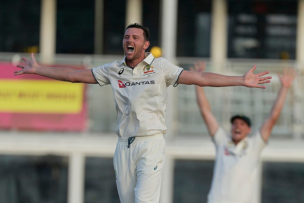Australia Tour of West Indies, WI vs AUS 1st test Day 3 in Barbados: Josh Hazlewood 