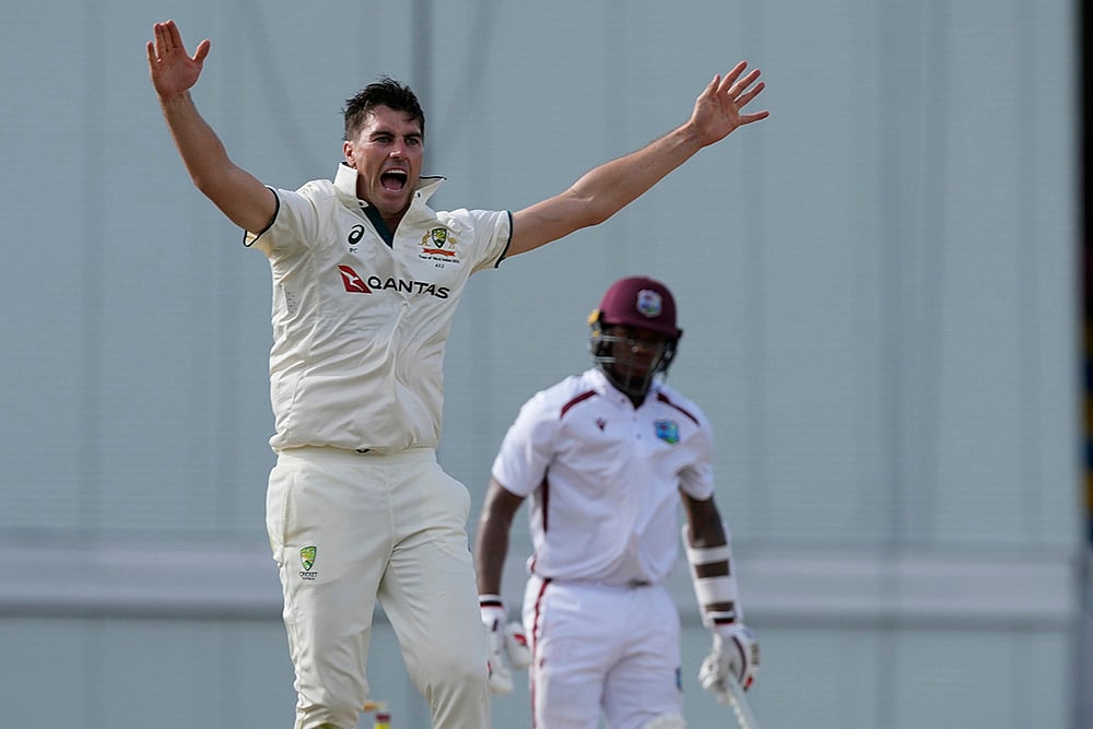 Australia Tour of West Indies, WI vs AUS 1st test Day 3 in Barbados: Pat Cummins