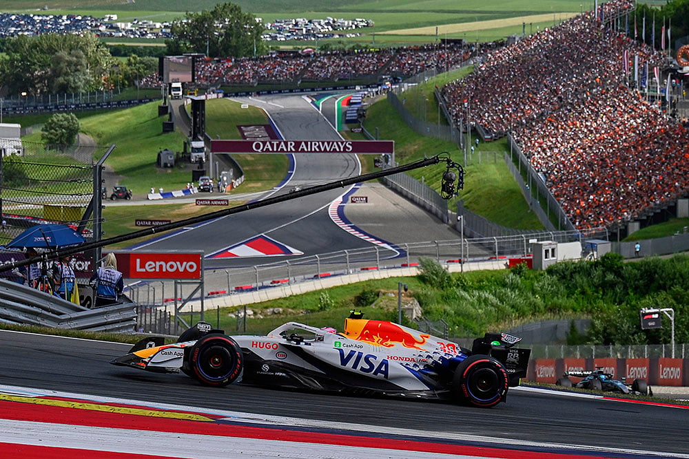 Austria Grand Prix 2025 Qualifying at the Red Bull Ring racetrack_Liam Lawson