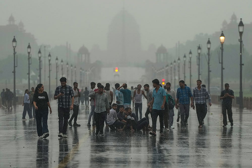 Rainfall in Delhi