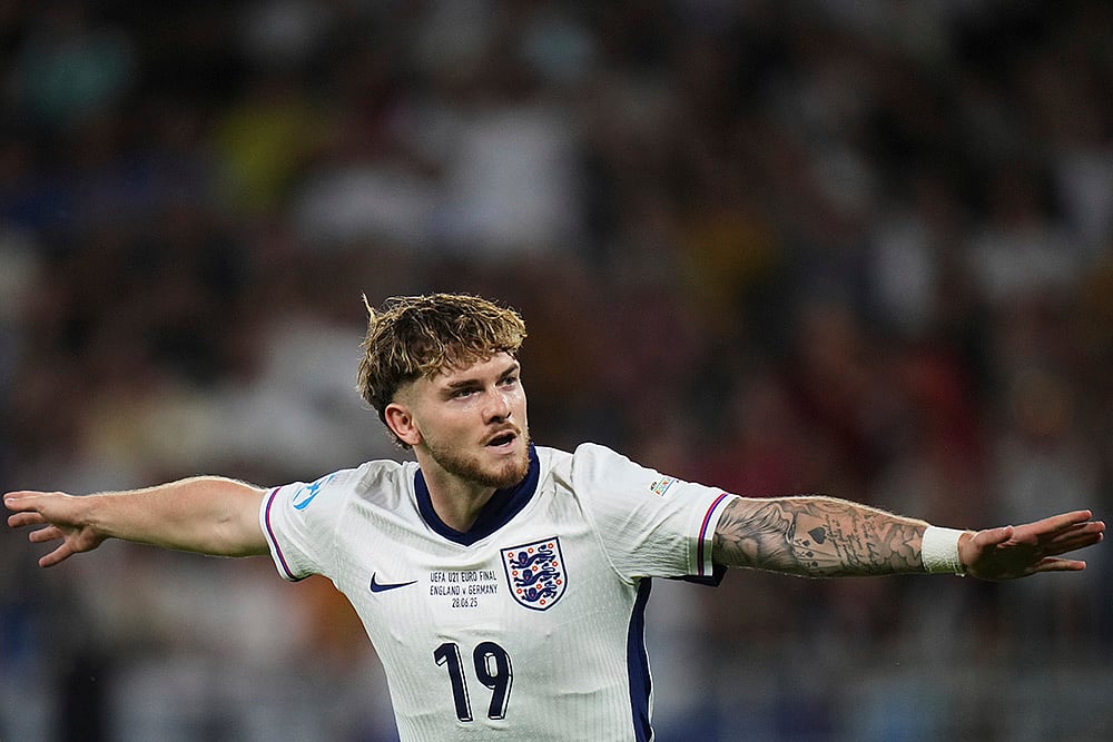 Euro U21 Soccer Championship Final England vs Germany in Bratislava, Slovakia_Harvey Elliott
