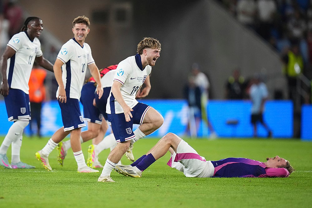 Euro U21 Soccer Championship Final England vs Germany in Bratislava, Slovakia_Harvey Elliott 