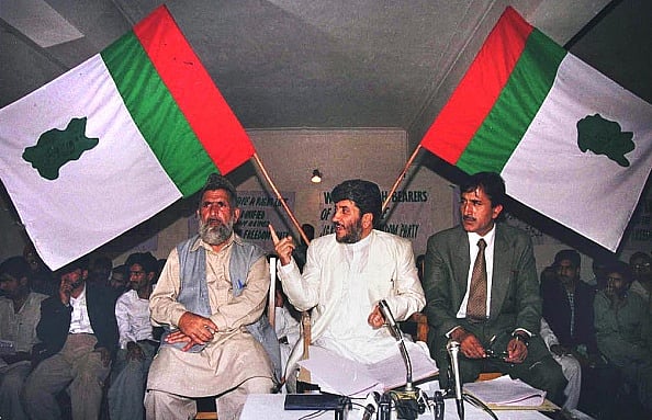 Jammu and Kashmir Democratic Freedom Party (JKDFP) leader, Shabir Shah