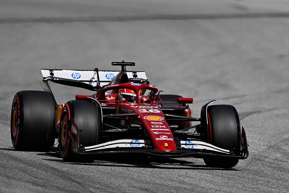 Austria Grand Prix 2025 Qualifying at the Red Bull Ring racetrack_Charles Leclerc 