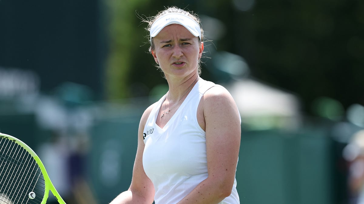 Reigning Wimbledon champion Barbora Krejcíkova - null
