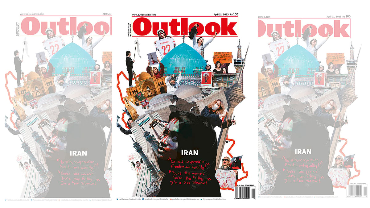 File photo : Previously, Outlook dedicated an issue titled “Women, Life, Freedom: A Homage To Those Who Died In Iran,” centering on the women-led protests after Mahsa Amini’s death.