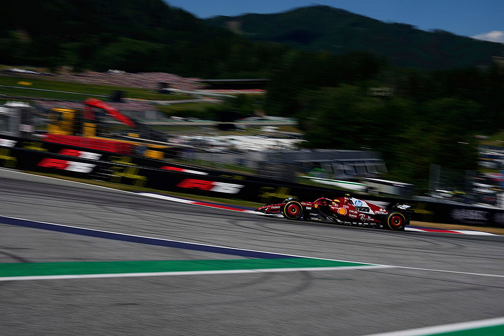 Formula 1 2025 Austrian Grand Prix auto race in Spielberg_Ferrari driver Lewis Hamilton