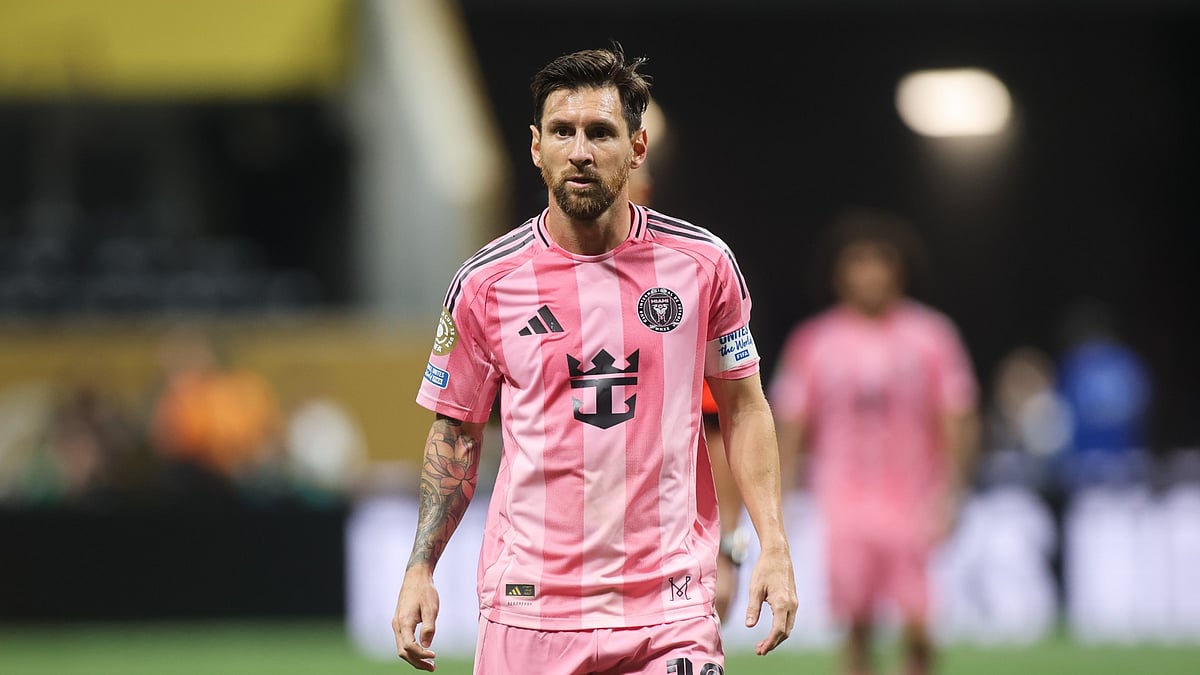 File : File photo of Inter Miami's Lionel Messi.