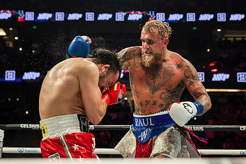 Cruiserweight boxing Jake Paul vs Julio Cesar Chavez Jr. 