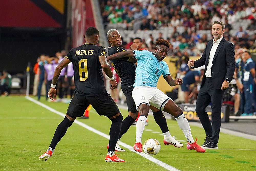 CONCACAF Gold Cup 2025 Quarter-final match Panama vs Honduras in Arizona_Jose Rodriguez